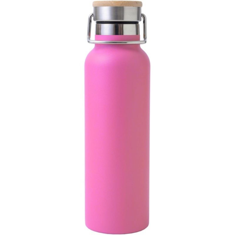 Custom Pod Spirit Water Bottle Brite W/ Bamboo Lid 20 Oz - 7