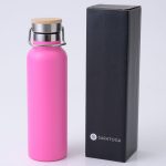 Custom Pod Spirit Water Bottle Brite W/ Bamboo Lid 20 Oz - 9