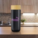 Custom 10 Oz. Double Wall Ceramic Travel Cup