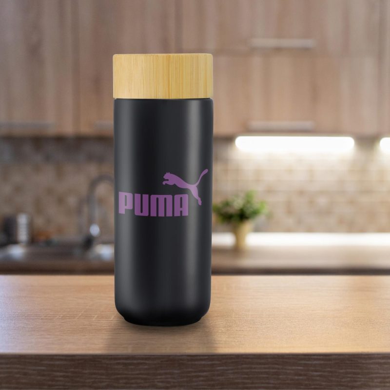 Custom 10 Oz. Double Wall Ceramic Travel Cup