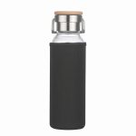 Custom 20 Oz Glass Water Bottle With Neoprene Protective Sleeve - 2