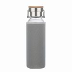 Custom 20 Oz Glass Water Bottle With Neoprene Protective Sleeve - 3