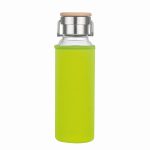 Custom 20 Oz Glass Water Bottle With Neoprene Protective Sleeve - 4
