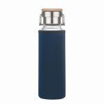 Custom 20 Oz Glass Water Bottle With Neoprene Protective Sleeve - 5