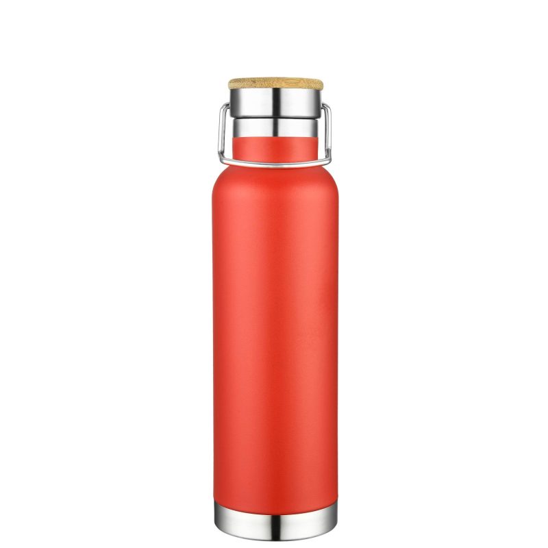 Custom 22 oz. Double Wall Stainless Steel Bottle - 6