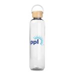 Custom 34oz. BambooHydrate Bottle w/Handle Lid (Factory Direct) 10-12 Weeks - 3