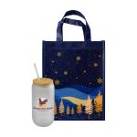 Custom Frosted Tumbler Gift Set