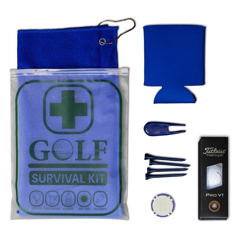 Custom Golf Survival Kit Value Edition with Titleist Pro V1 Golf Balls - 1