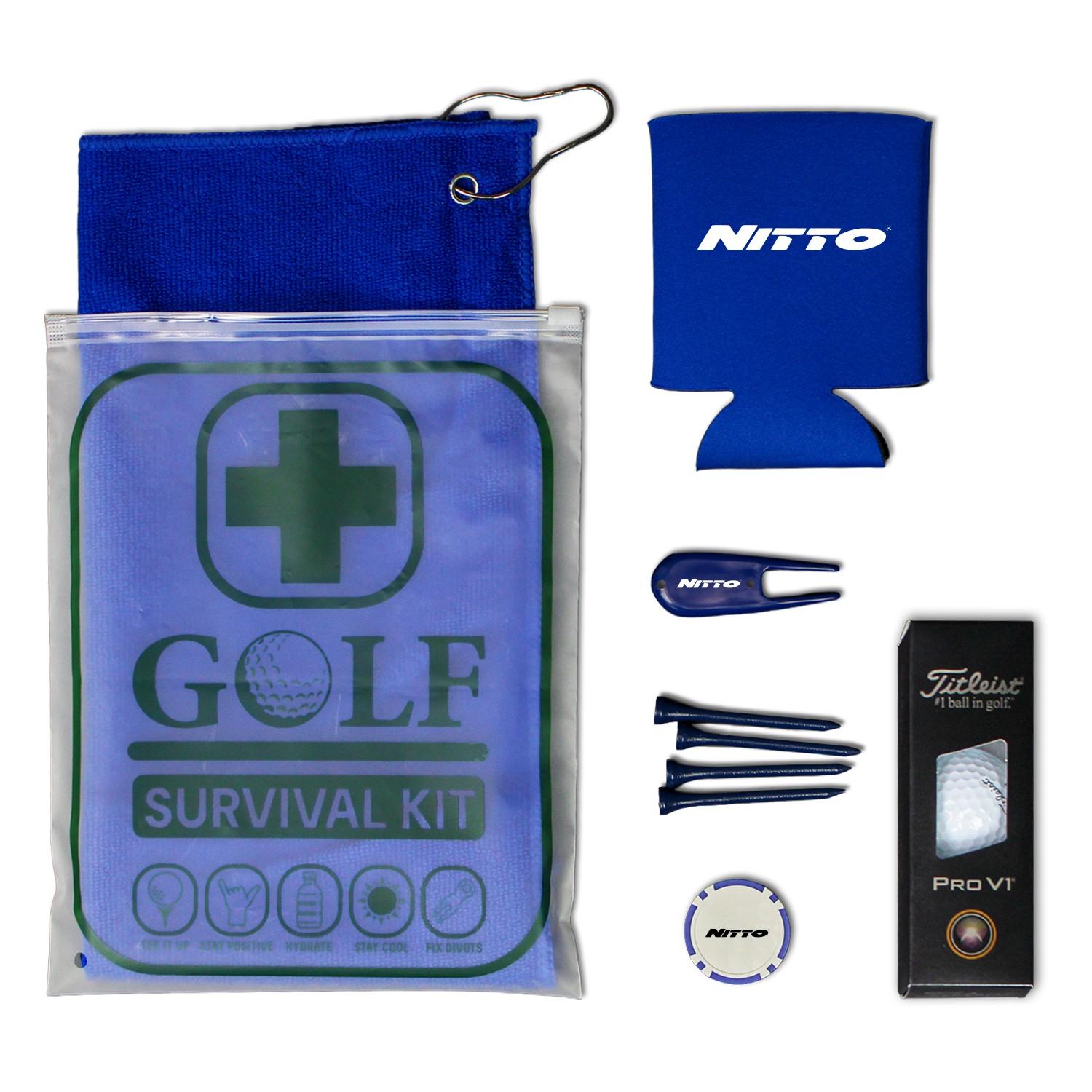 Custom Golf Survival Kit Value Edition with Titleist Pro V1 Golf Balls