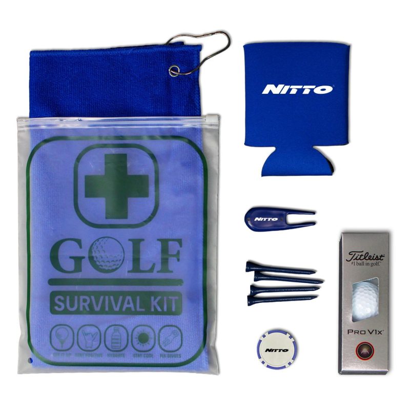 Custom Golf Survival Kit Value Edition with Titleist Pro V1X Golf Balls