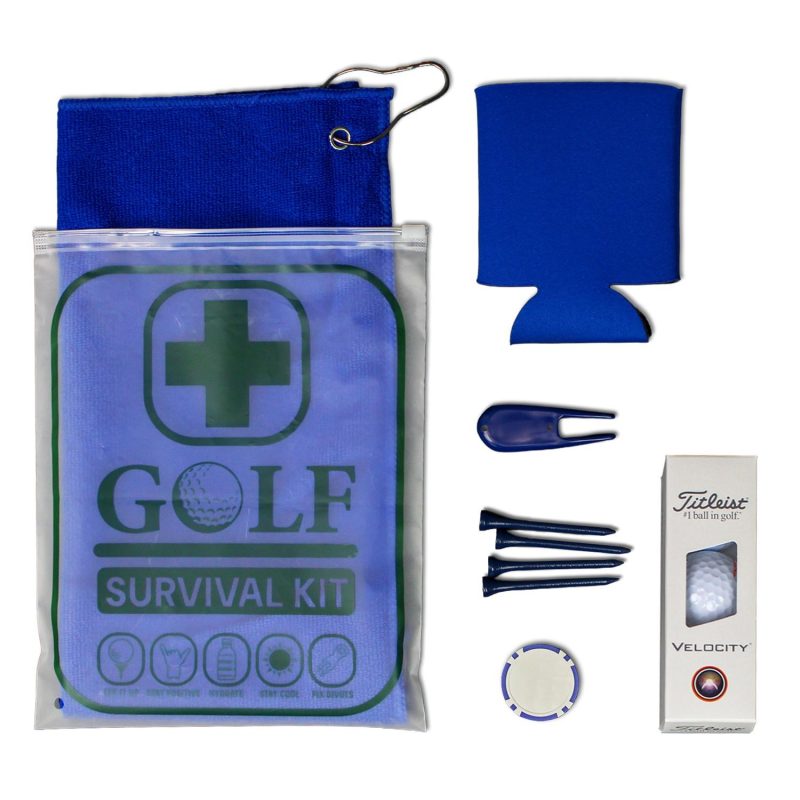 Custom Golf Survival Kit Value Edition with Titleist Velocity Golf Balls - 1