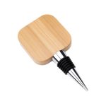 Custom Kirtle Bamboo Bottle Stopper w/Bottle Opener - 1