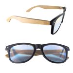 Custom Mirror or Polarized Bamboo Arm Miami Sunglasses - 2