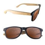 Custom Mirror or Polarized Bamboo Arm Miami Sunglasses - 4