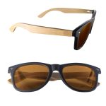 Custom Mirror or Polarized Bamboo Arm Miami Sunglasses - 5