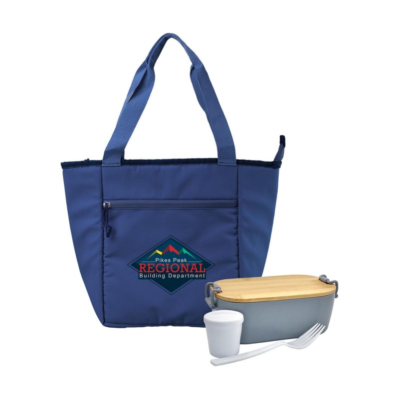 Custom Roam Bamboo Lunch Set - 4