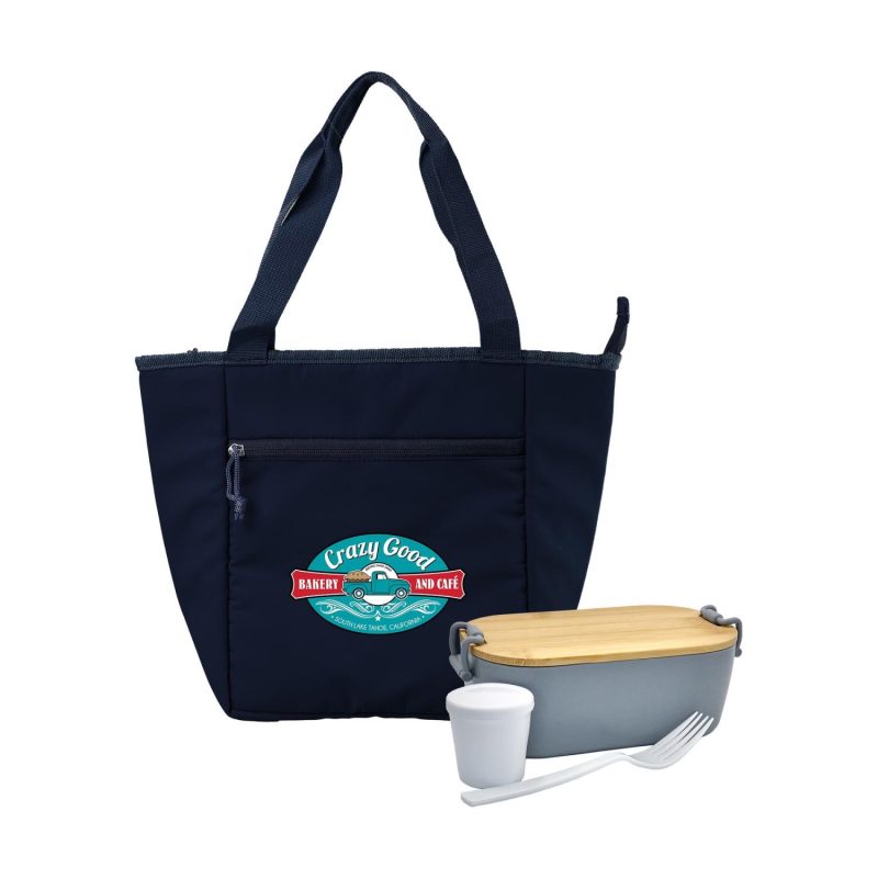 Custom Roam Bamboo Lunch Set - 8