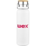 Custom 20oz. Double-Wall Stainless Steel Water Bottle with Loop Handle - 2