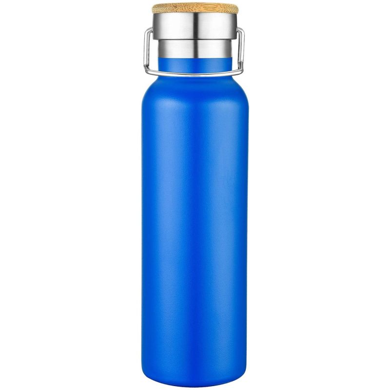 Custom 20oz. Double-Wall Stainless Steel Water Bottle with Loop Handle - 3