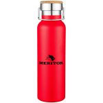 Custom 20oz. Double-Wall Stainless Steel Water Bottle with Loop Handle - 6