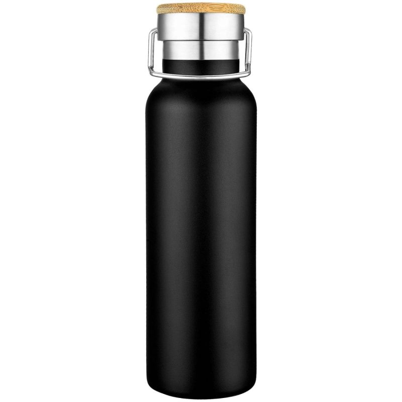 Custom 20oz. Double-Wall Stainless Steel Water Bottle with Loop Handle - 7