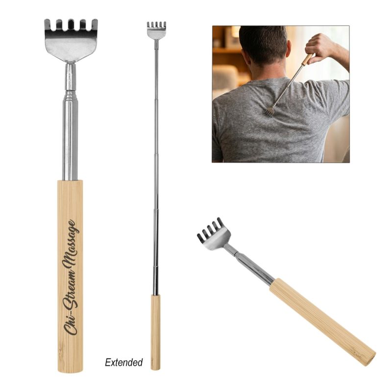 Custom Bamboo Extendable Back Scratcher - 3