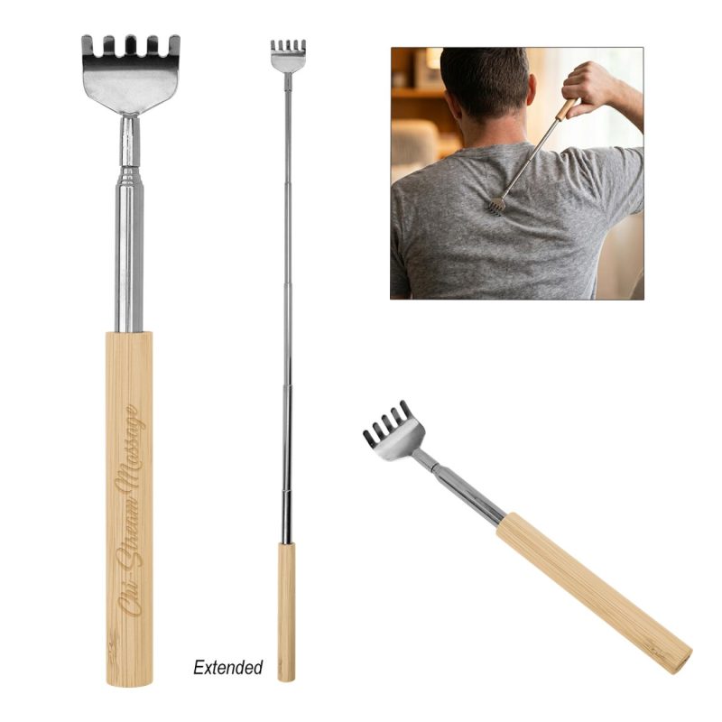 Custom Bamboo Extendable Back Scratcher