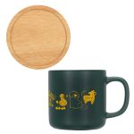 Custom Dalton 12 oz Ceramic Mug w/ Bamboo Lid/Coaster - 4