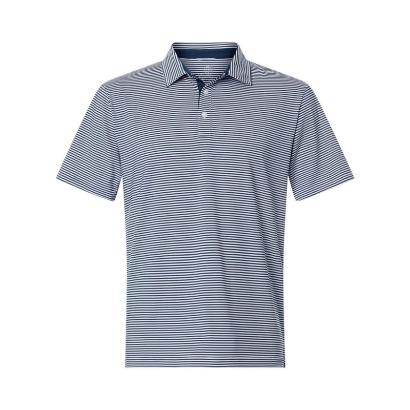 Custom Swannies Men's Smith Striped Polo - 1