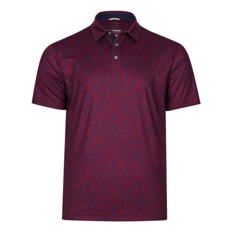 Custom Swannies Men's Sunset Polo - 1