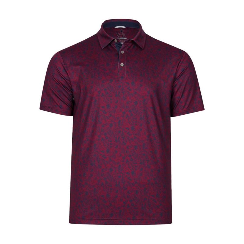 Custom Swannies Men's Sunset Polo