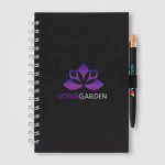 Custom Terra Recycled Milk Carton Spiral Notebook & Reborn Pen Set – A5 - 2