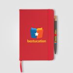 Custom Wilde Recycled Hard Cover Journal & Pen Set – A5 - 4